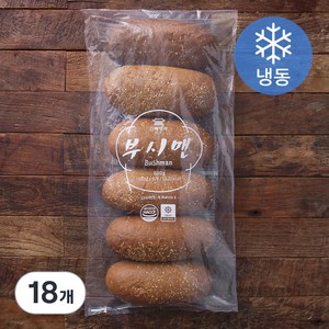 신라명과 부시맨 빵 (냉동), 100g, 18개