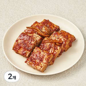 집반찬연구소 두부조림, 380g, 2개