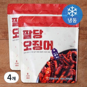 거북이달린다 팔당오징어 (냉동), 4개, 400g