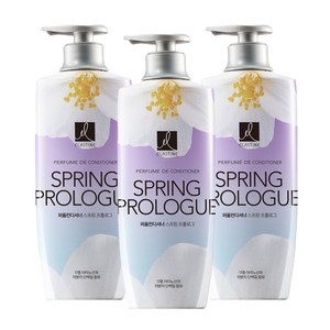 엘라스틴 퍼퓸 컨디셔너 스프링 프롤로그, 600ml, 3개