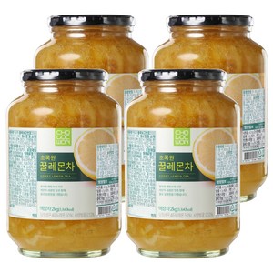 초록원 꿀레몬차, 2kg, 1개입, 4개