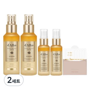 달바 화이트 트러플 수프림 인텐시브 세럼 100ml 2개+ 50ml 2개+젤클렌저 3ml x 5개 세트, 2세트