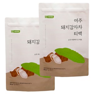 자연지인 여주돼지감자차티백, 1g, 50개입, 2개