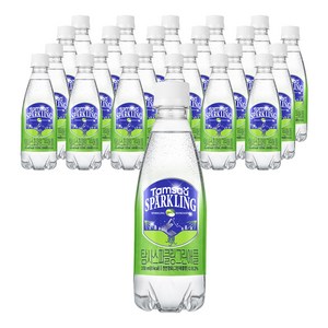 탐사 스파클링 그린애플, 350ml, 24개