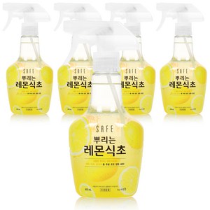 세이프 뿌리는 레몬식초 주방세정제, 400ml, 5개