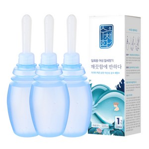수채화 일회용 여성 질세정기, 110ml, 3개