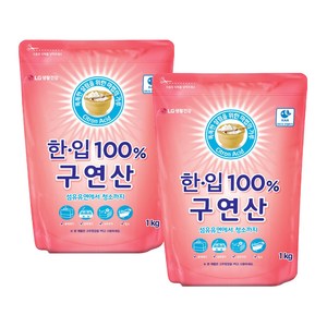 한입 100% 구연산 알파, 1kg, 2개