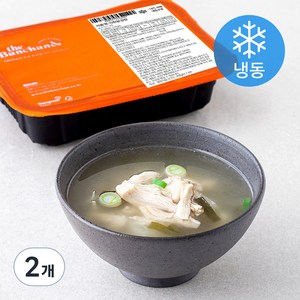 더반찬 진한닭곰탕(냉동), 550g, 2개