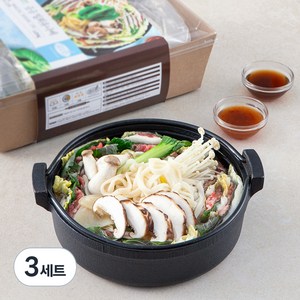 곰곰 밀푀유 나베, 1.25kg, 3세트
