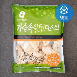 마니커에프앤지 가슴속살 텐더스틱 (냉동), 1kg, 1개