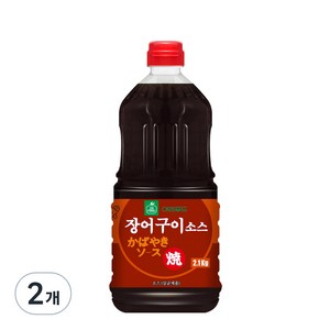 이엔푸드 장어구이 소스, 2.1L, 2개