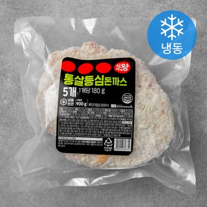 식자재왕 통살 등심돈까스 (냉동), 900g, 1개