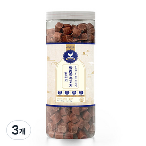 올가밀 말랑 촉촉 고기 수제 강아지 간식 1kg, 닭고기, 3개