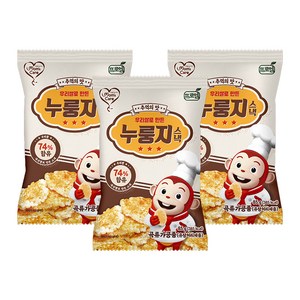 프로엠 우리쌀로만든 누룽지스낵, 85g, 3개