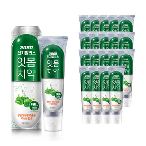 2080 진지발리스 메디플러스 치약, 150g, 20개