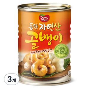 동원 자연산 골뱅이, 300g, 3개