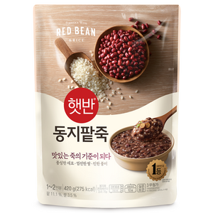 햇반 동지팥죽, 1개, 420g