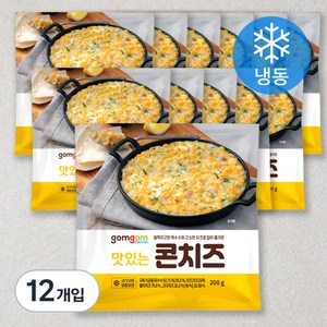 곰곰 맛있는 콘치즈 (냉동), 200g, 12개입