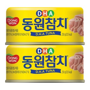 동원 DHA참치, 250g, 2개