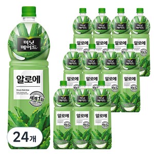 미닛메이드 알로에, 1.5L, 24개