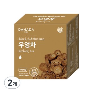 다하다 국산 우엉차, 1g, 100개입, 2개