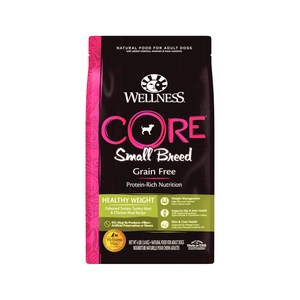 웰니스코어 강아지 스몰브리드 헬시 웨이트 건식사료, 닭+칠면조, 1.8kg, 1개