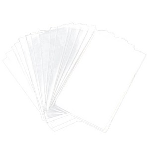 리빙943 푸른끼 없는 포토카드 슬리브 보호필름 100P, 투명
