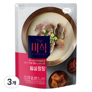 더미식 큰 설렁탕, 500g, 3개