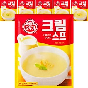 오뚜기 크림 스프, 80g, 6개