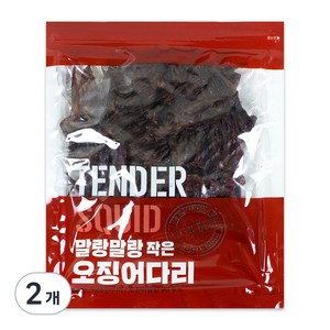 꼬마오징어 말랑말랑 작은 오징어다리, 150g, 2개