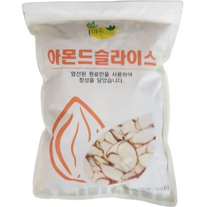 미소한입 아몬드 슬라이스, 1kg, 1개