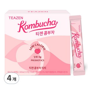 티젠 콤부차 피치, 5g, 30개입, 4개