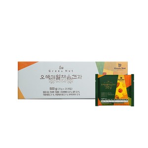 그린너트 오색매일채움견과 믹스넛, 500g, 1개