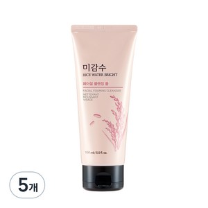 더페이스샵 미감수 브라이트 클렌징 폼, 150ml, 5개