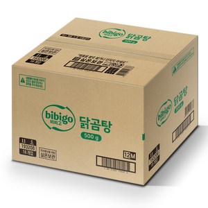 비비고 닭곰탕, 500g, 18개