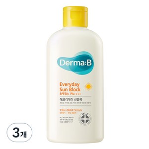 더마비 에브리데이 선블록 SPF50+ PA++++, 200ml, 3개