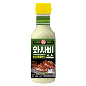 오뚜기 와사비 소스, 310g, 1개