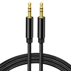 홈플래닛 3.5mm AUX 스테레오 오디오 케이블, 1개, 2m