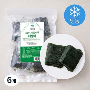 산골어부 간편한 매생이 (냉동), 500g, 6개