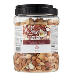 [넛츠팜] 요거트 믹스넛 1kg (원통), 1개