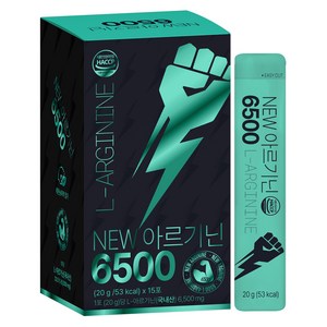 라이프힐 NEW 아르기닌 6500, 20g, 15개