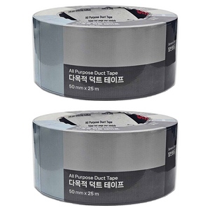 쓰리엠 다목적 덕트 테이프 은색 50mm x 25m, 2개