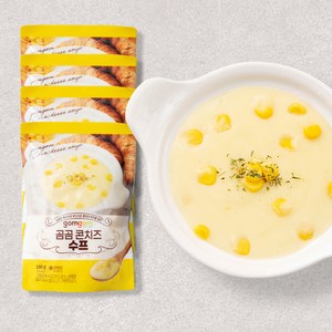 곰곰 콘치즈 수프, 190g, 4개