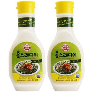 오뚜기 홀스래디쉬 소스, 250g, 2개