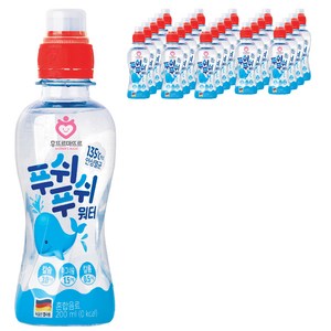 푸쉬푸쉬 워터 200ml, 24개