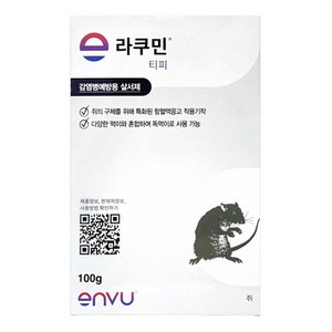 라쿠민 티피 쥐약 100g, 1개입, 1개