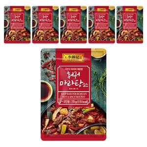 이금기 훠궈 마라탕 소스, 70g, 6개