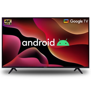 와이드뷰 구글 스마트TV 안드로이드 4K UHD, 109cm(43인치), GTWV43UHD-E1, 스탠드형, 고객직접설치