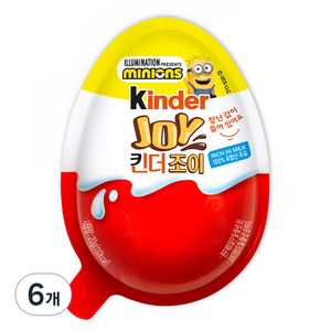 킨더조이 T1, 20g, 6개