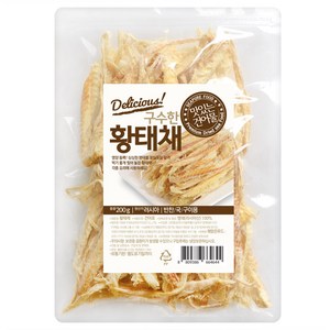 해맑은푸드 황태채, 200g, 1개